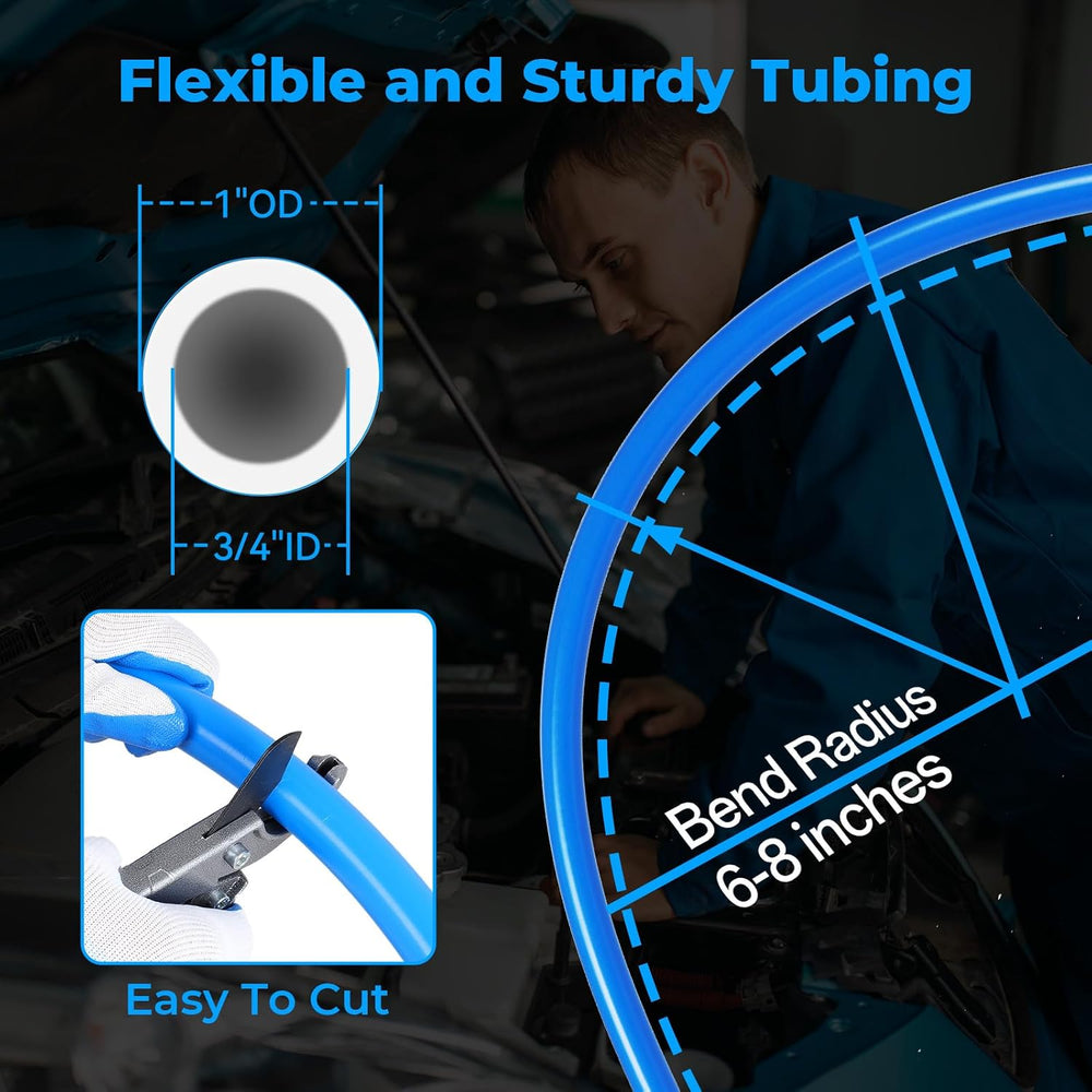 Shop Air Line Kit 3/4"ร100&200&300ft HDPE-Aluminum Tubing