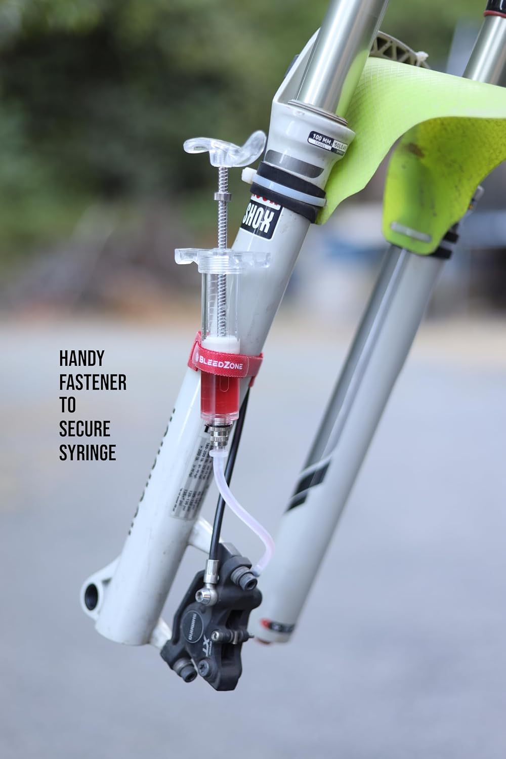 BleedZone Shimano Brake Bleed Kit with 120ml Mineral Oil for Road Bikes