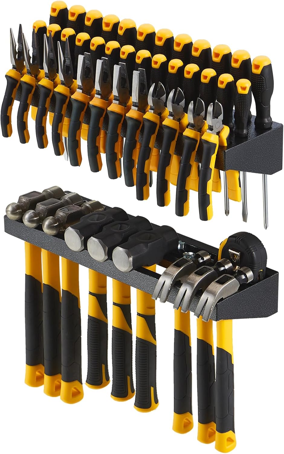 Wall Mount Hand Tool Organizer, Screwdriver Organizer, Pliers Holder, Hammer ...