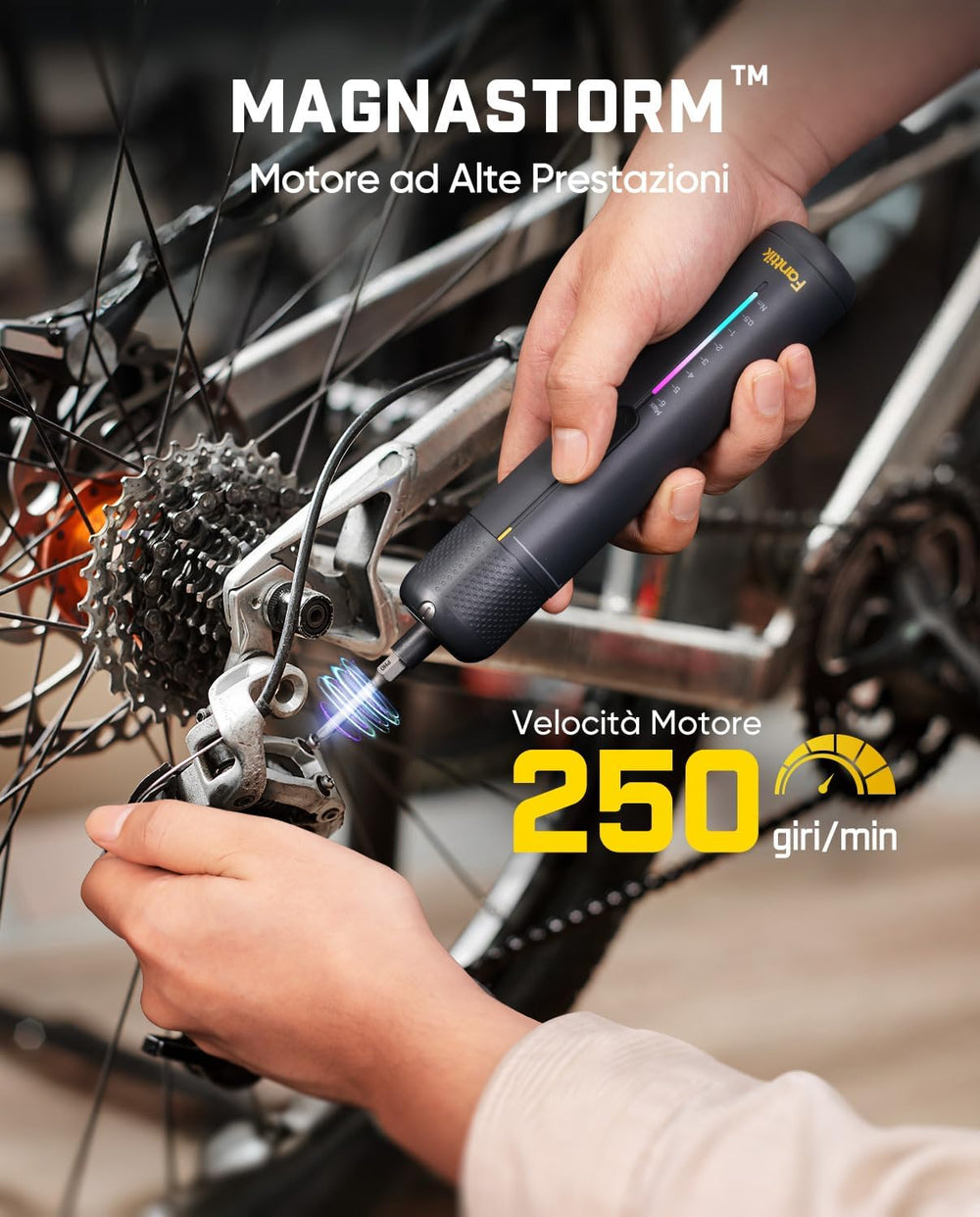 Fanttik S2 Pro Electric Screwdriver, Cordless Screwdriver Set(Space Grey)