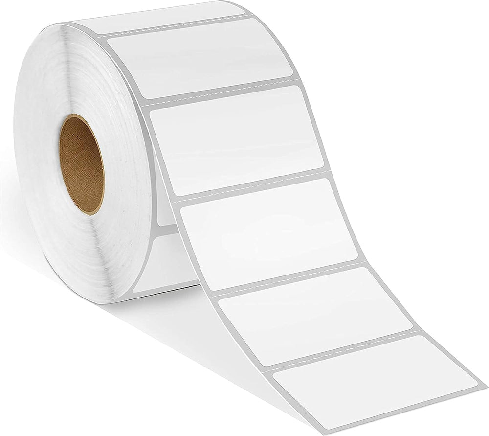 2" X 1โ Direct Thermal Labels (13000 Count, 10 Rolls) - Perforated