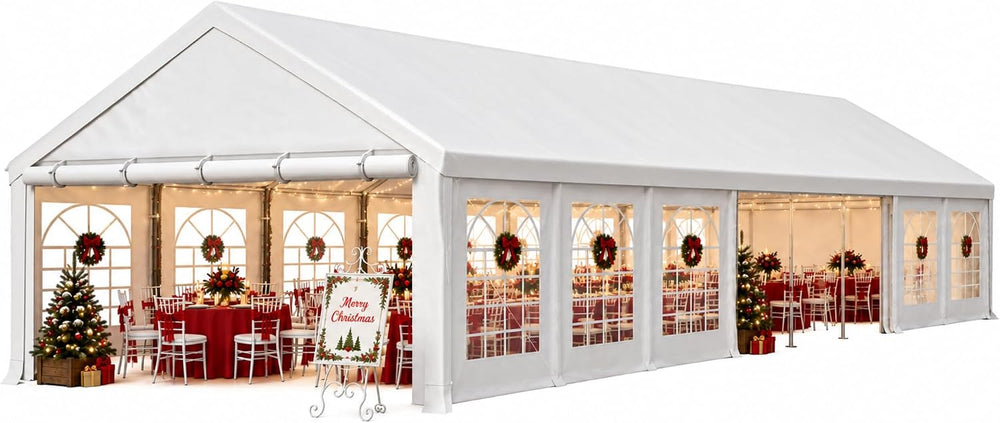YITAHOME 20x60FT Party Tent Heavy Duty Wedding Tent Event Shelters