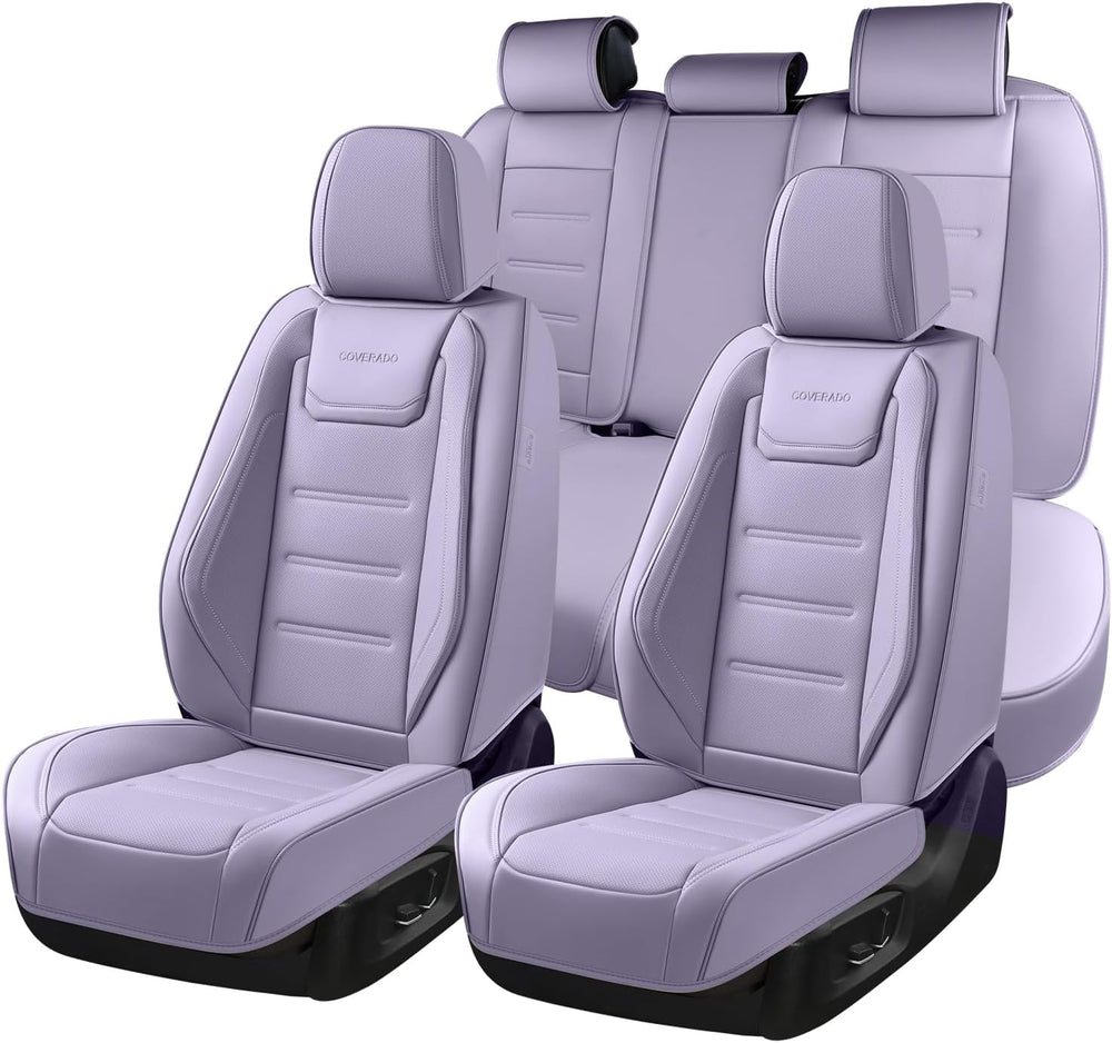 Coverado Car Seat Covers Full Set, Seat Covers for Cars, Car Seat Protector W...