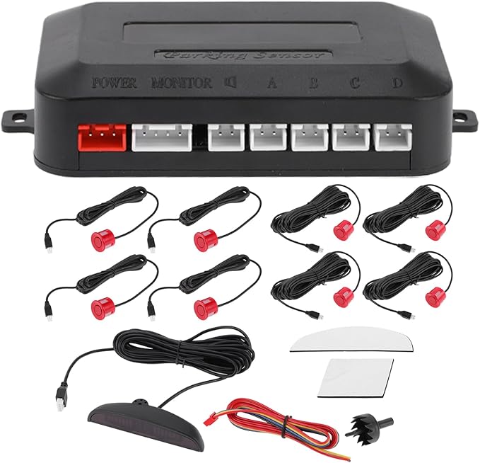 Motoforti Universal Car Auto Vehicle Reverse Backup Radar System Reverse