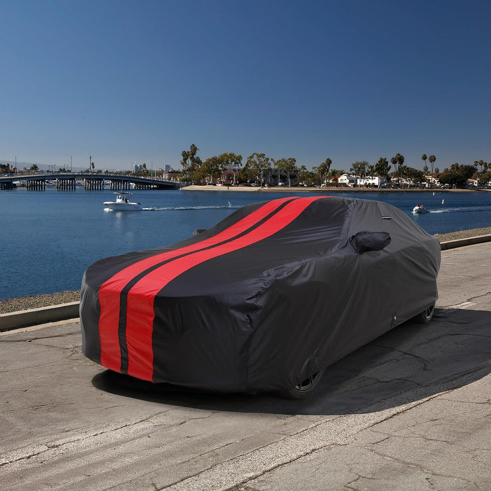 iCarCover Car Cover Waterproof All Weather for 2004-2022 Chevy Aveo Sedan
