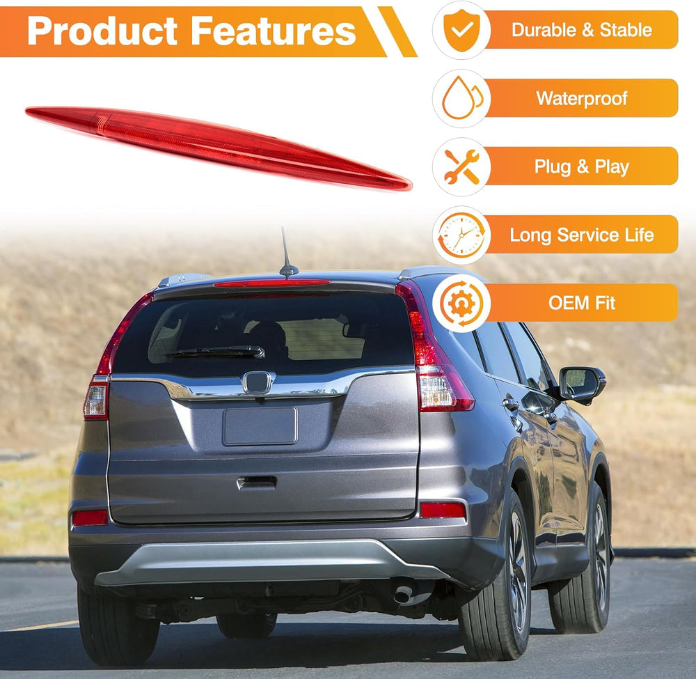 Center High Mount Stop Light Third Brake Light Compatible with Honda CRV 2012...