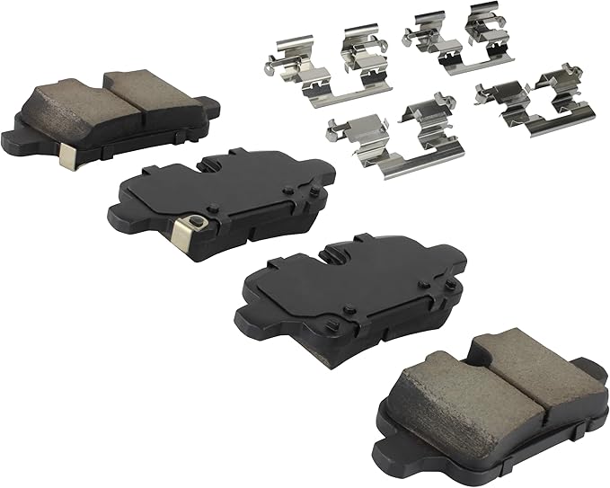 Premium Ceramic Rear Brake Pads Compatible