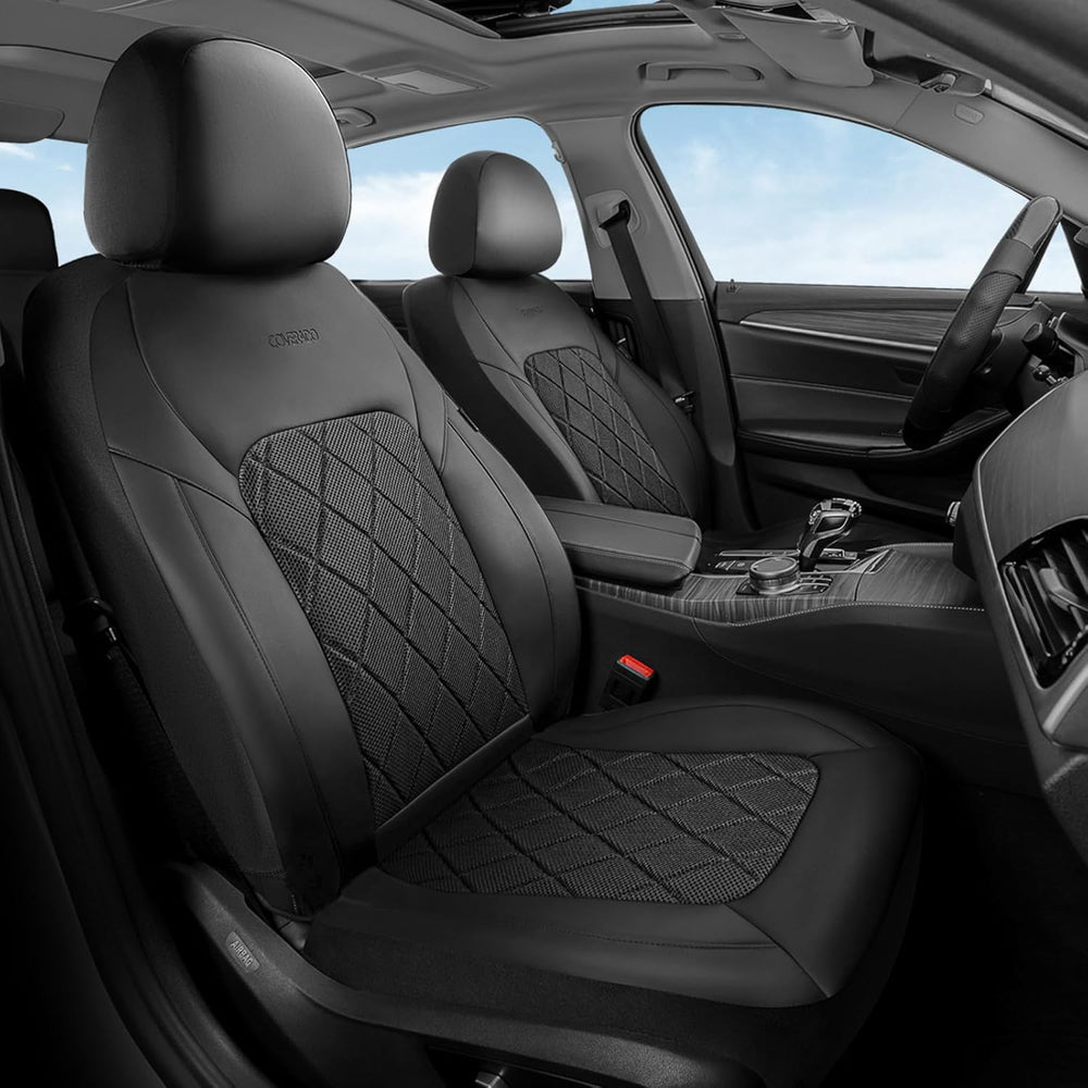 Coverado Car Seat Covers, Front Seat Covers, 2 Front Automotive Seat Cover, M...
