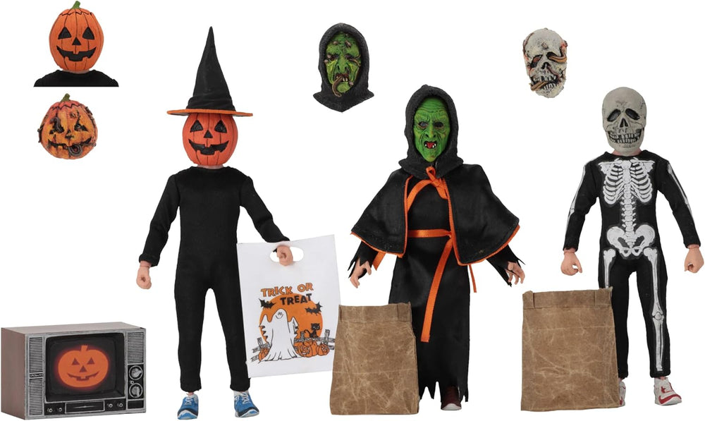 NECA Halloween 3: Season of the Witch - 8โ Scale Clothed Action Figure Set