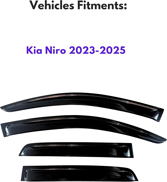 KPY Window Visors Compatible