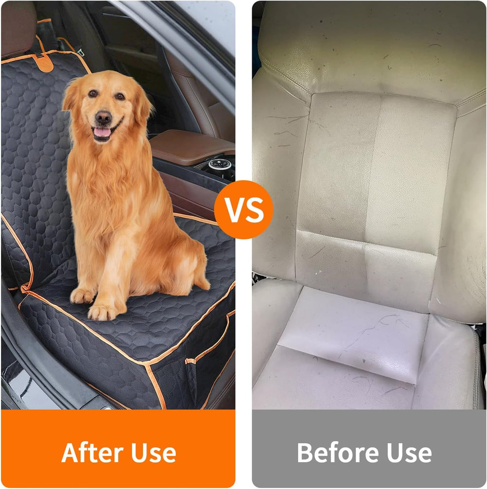2 Packs Front Seat Car Cover, Waterproof Dog Car Seat Cover, Non-slip & S...