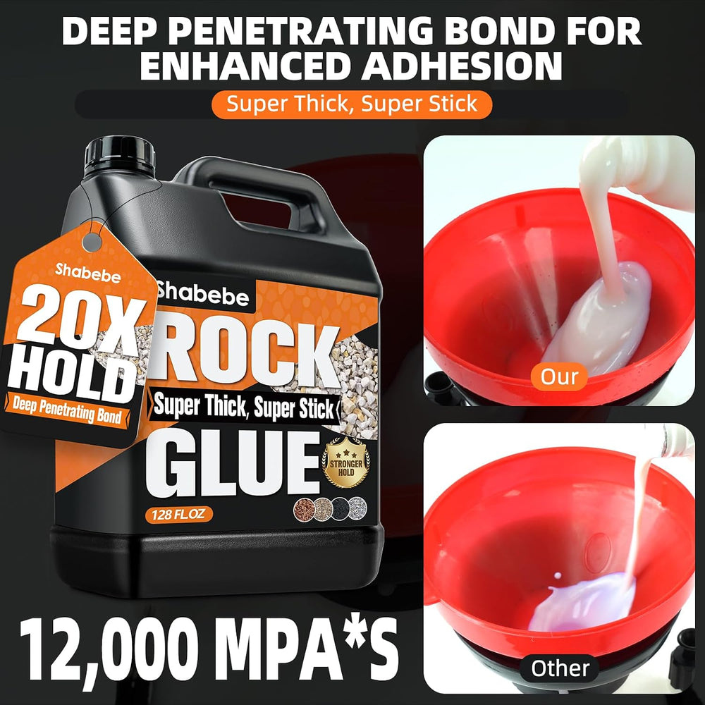 Rock Glue for Landscaping 2 Gallon, Ultra-Stick Mulch Bond Gravel Binder &...