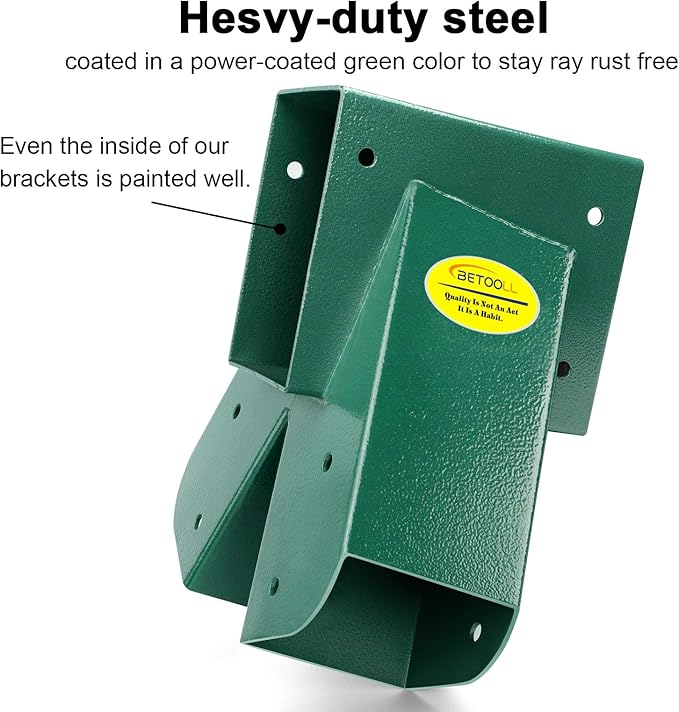 BETOOLL A-Frame 2 Brackets Swing Set Bracket