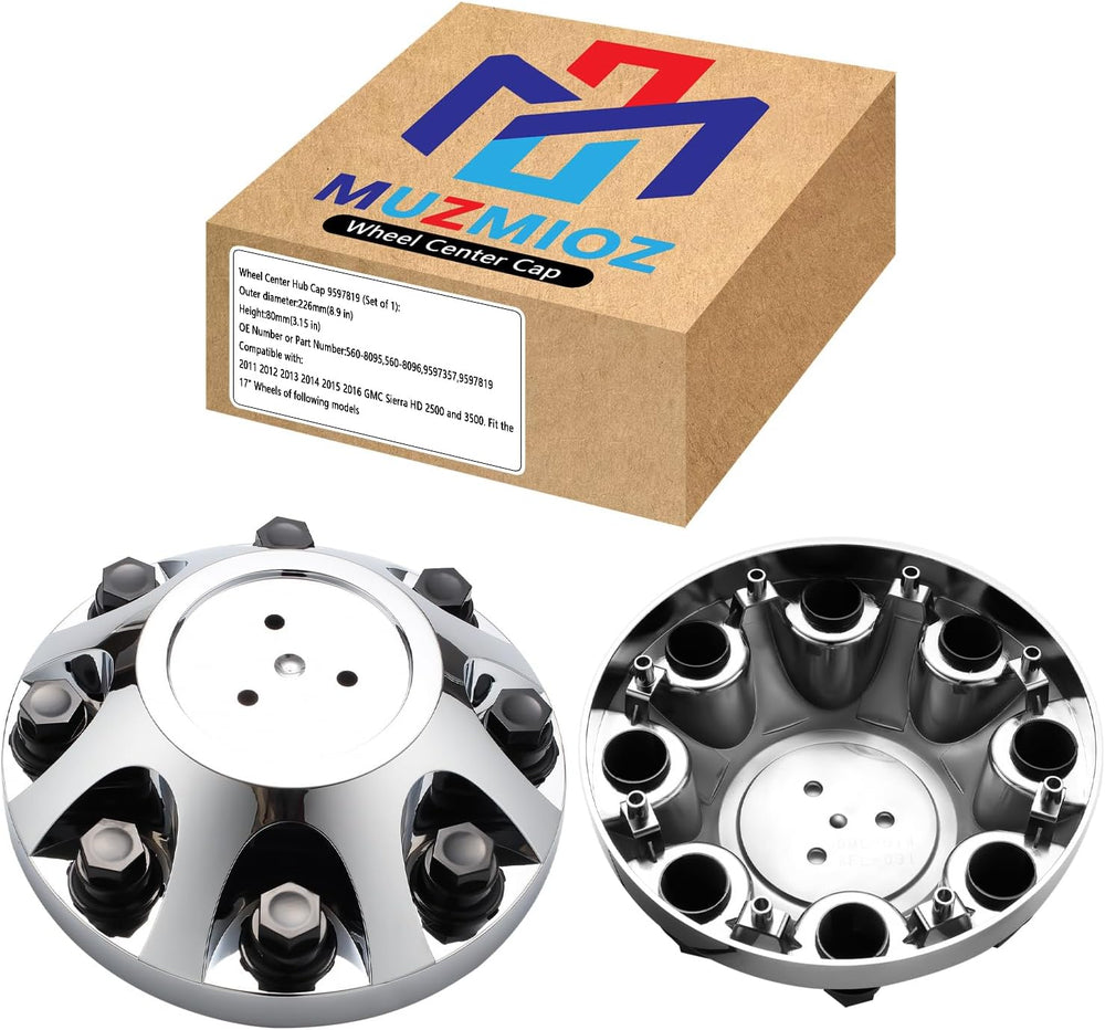 Wheel Center Hub Cap 9597819 (Set of 1), 8 7/8 Inch Diameter Center Cover Hub...