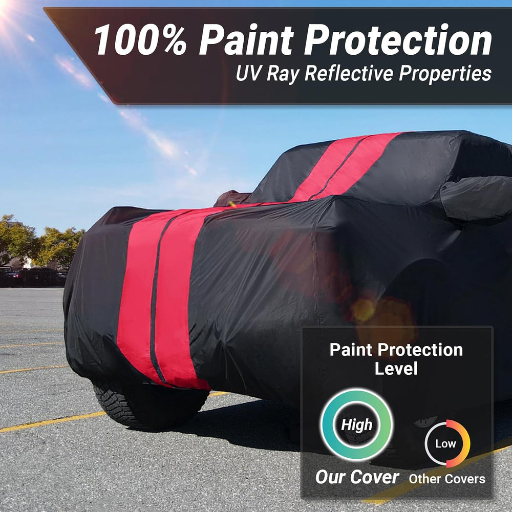 iCarCover Car Cover Waterproof All Weather for 1946-60 Chevy Sedan Delivery