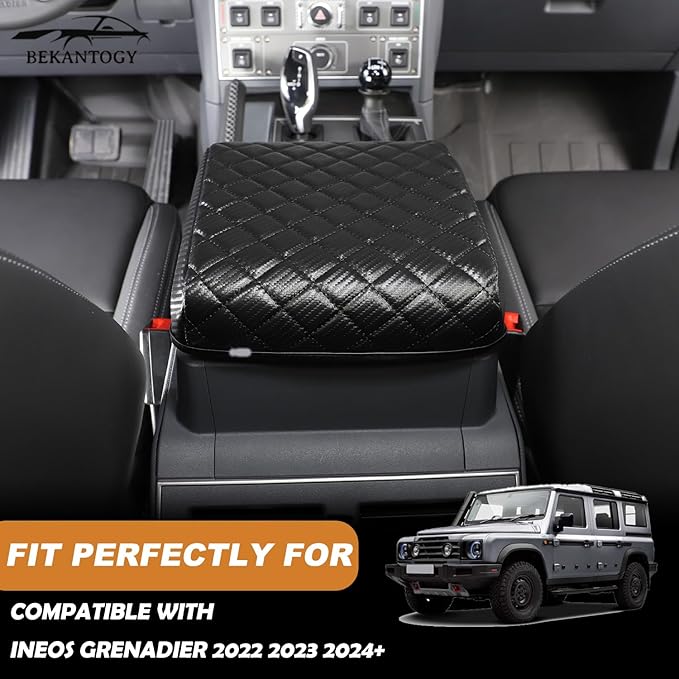 Car Armrest Box Cover Protector Compatible