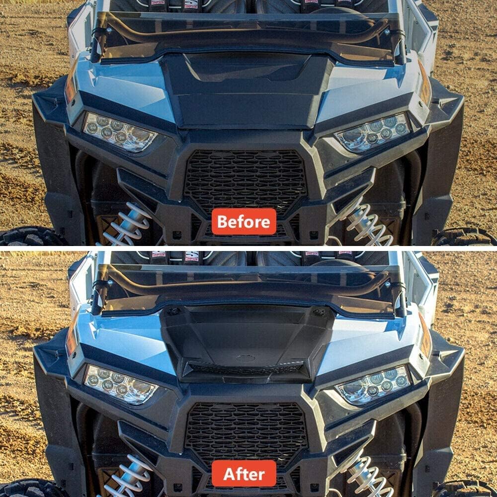 KEMIMOTO UTV Turbo Hood Compatible with 2014-2018 RZR XP 1000 / XP Turbo / 10...