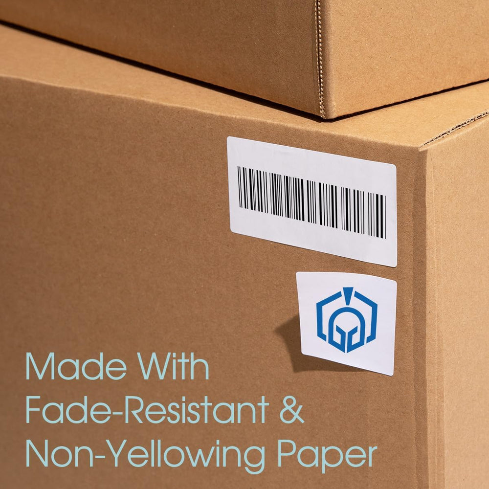 4.25" X 5.5" Matte White Printable Shipping Labels