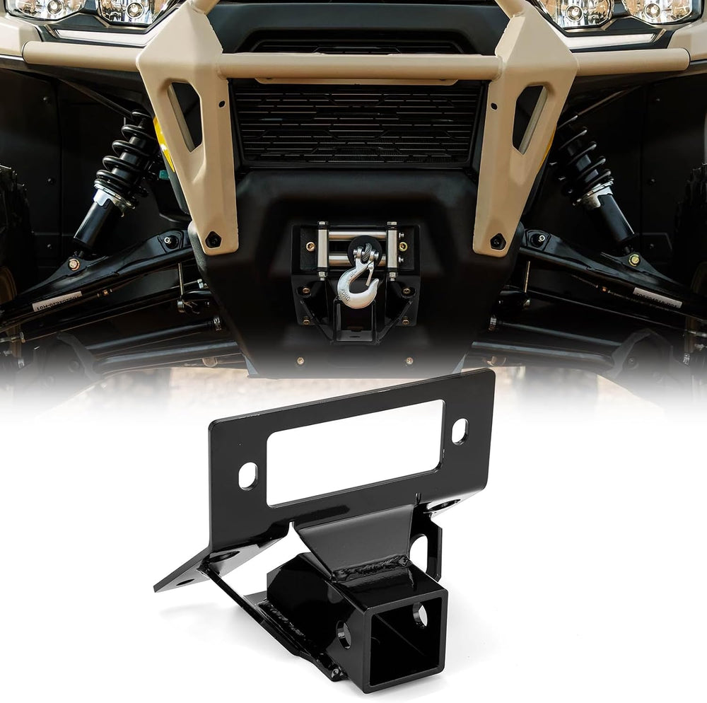 WeiSen 2" Front Lower Receiver Hitch Compatible with Can Am Defender HD5...