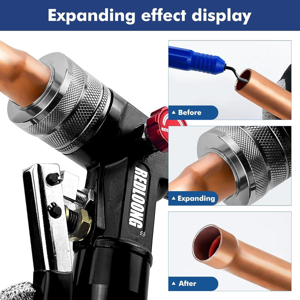 HVAC Hydraulic Swaging Tool Kit for Copper Tubing