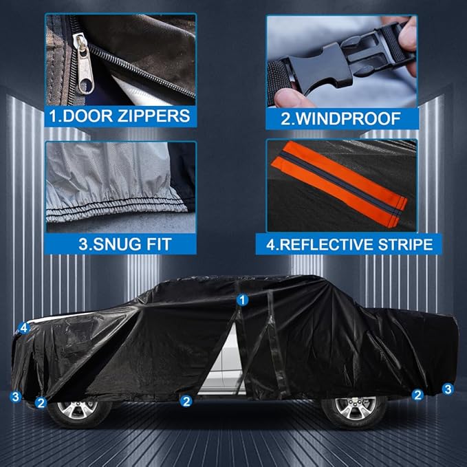 Chevrolet Silverado 3500HD Truck Cover Custom Fit 2001-2026 Regular Cab LB