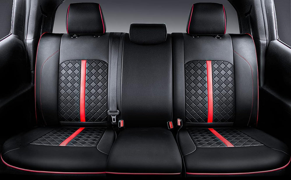 Carlimeki Leather Seat Covers Custom Fit for Tacoma Gen 3rd (2016-2023)