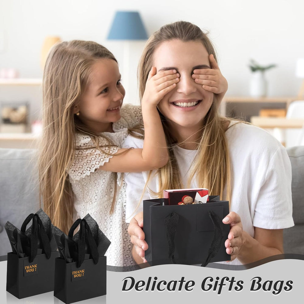 Qilery 50 Pcs Halloween Paper Gift Bag