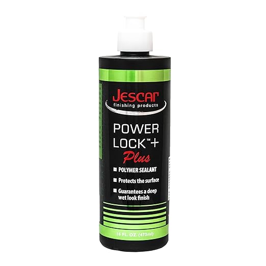 Jescar Power Lock Plus Polymer Sealant - 16oz - Durable High-Gloss Paint Sealant