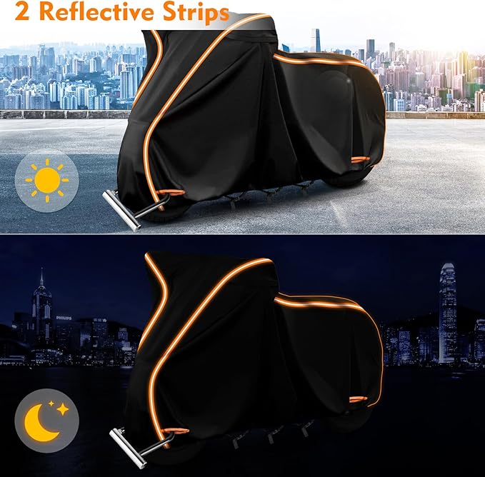 420D Waterproof Motorcycle Cover
