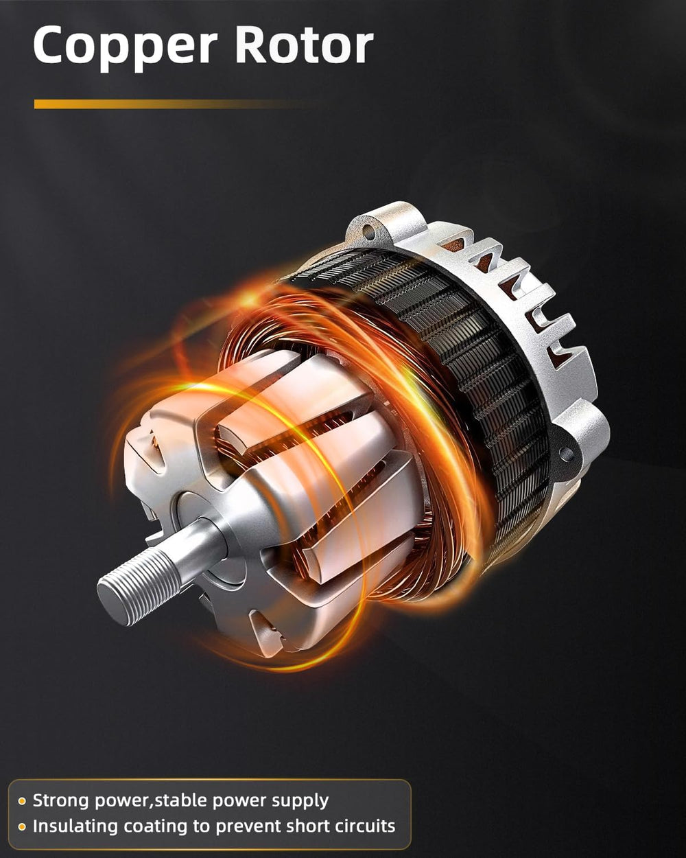 OCPTY Alternator for Hyundai for Sonata 2.0L 11-14,for Santa Fe 2.4L 10-12