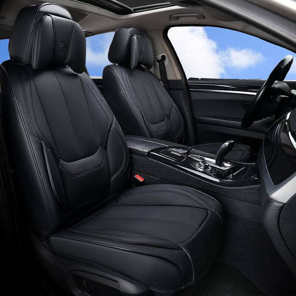 Coverado Car Seat Covers 5 Pieces, Full Set Universal Seat Covers for Cars, W...