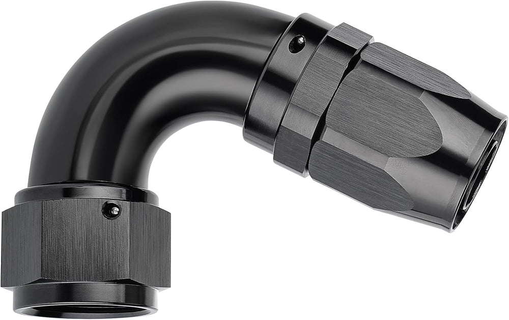 EVIL ENERGY 12AN 120 Degree One Piece Full Flow Hose End Fitting Swivel