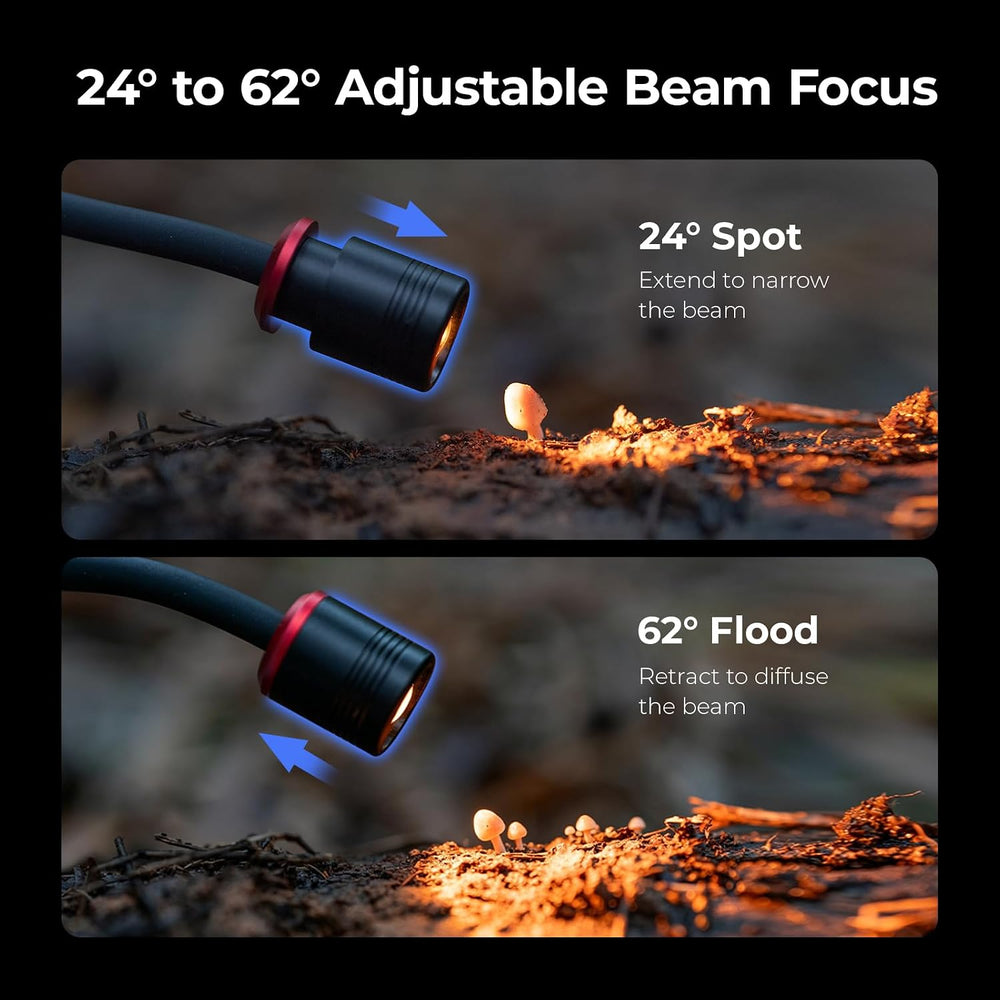 SmallRig RM 01B Macro LED Bendy Light for Fungi Photography, 1800K-7500K