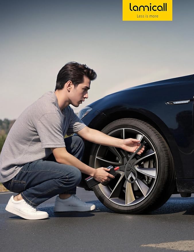 Lamicall Portable Car Tire Inflator