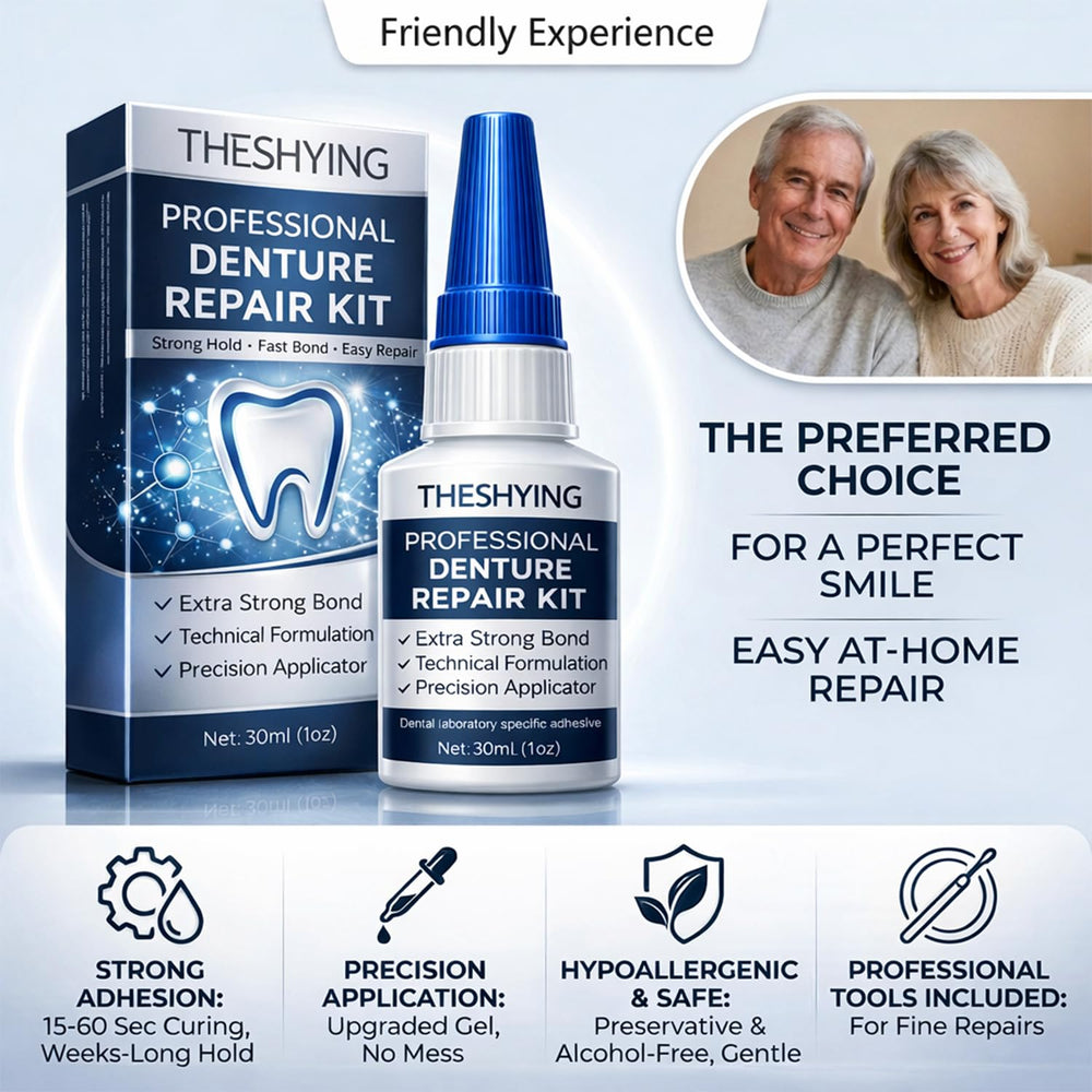 Official Professional Grade Dental Lab Instant Bonding Dental Glue for Dentur...