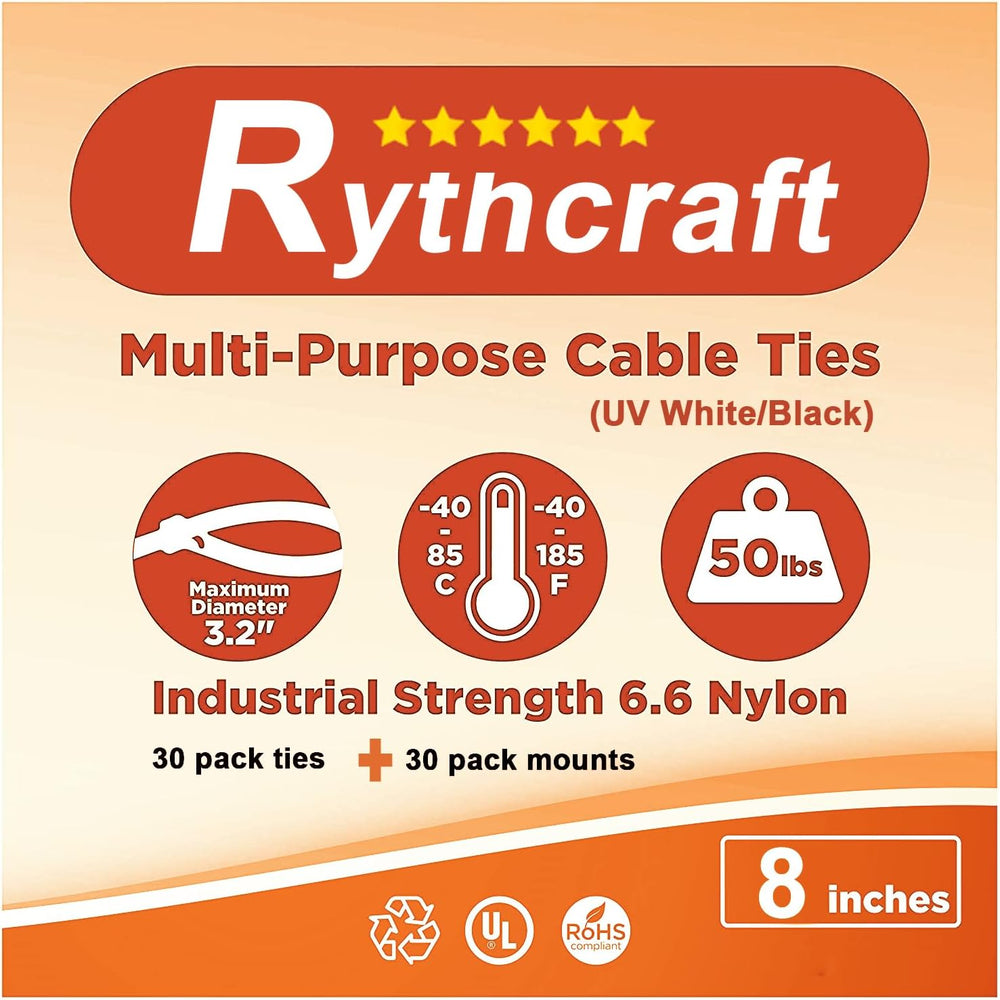 30 Pack 2 inch Zip Tie Adhesive Mounts Self Adhesive Cable Tie Base Holders w...