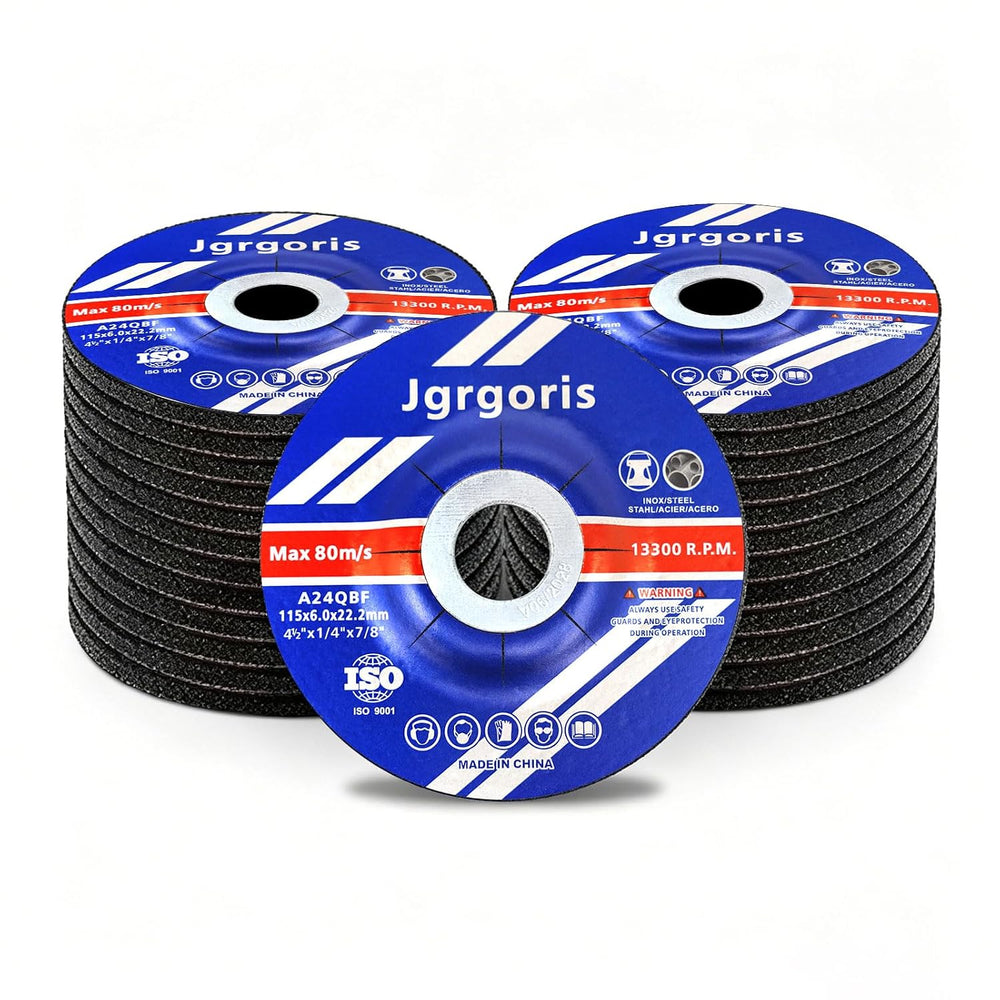Grinding Wheels 4 1/2", Three Layer Glass Fiber Mesh Grinder Disc 25PCS