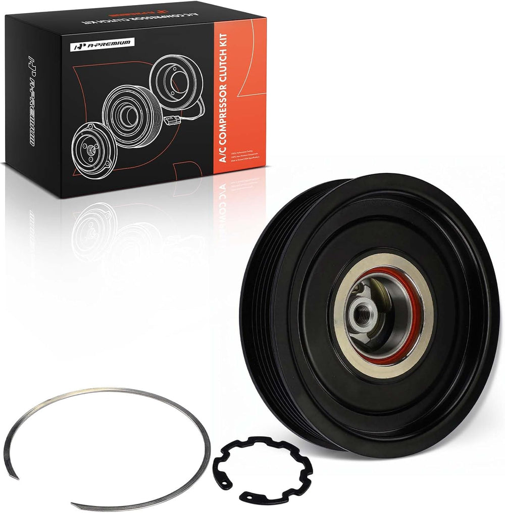 A-Premium Air Conditioner AC Compressor Clutch Pulley With Bearing