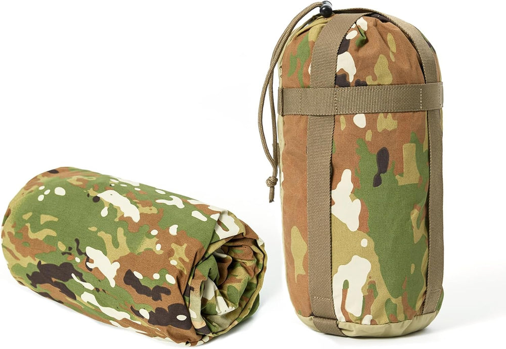AKMAX Military Bivy Cover Sack Waterproof Sleeping Bag Shell Shelter Coyote