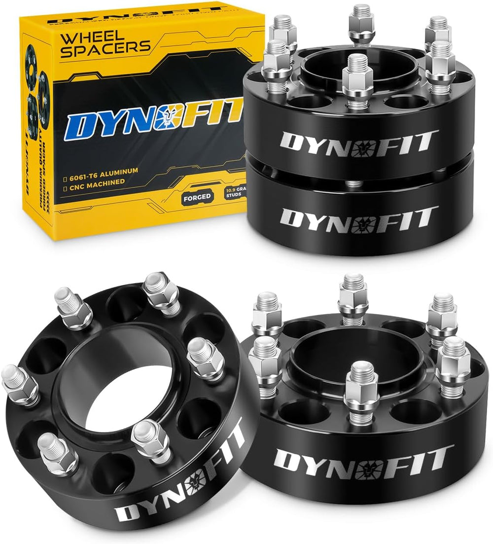 dynofit 2 Inch 6x135 Hub-Centric Wheel Spacers (4 Pcs) for 2015-2026 Ford F15...