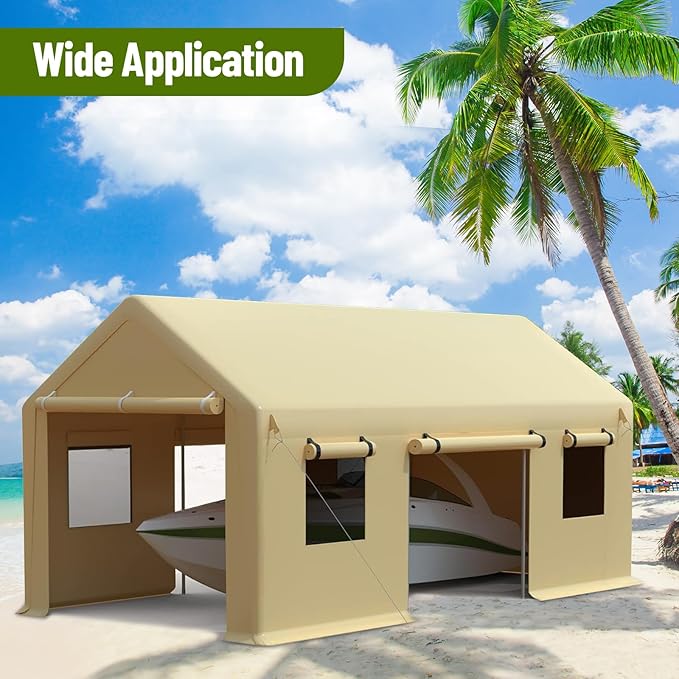 10 x 20ft Heavy-Duty Carport