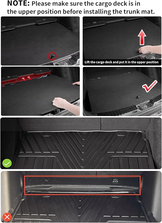 LASFIT Cargo Liner for Honda CR-V 2023 2024 2025 2026 All Weather TPE Car Trunk