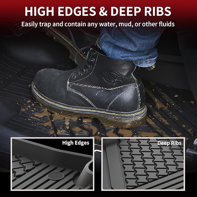 LASFIT Floor Mats&Trunk Mat for Lexus NX/ NX250/ NX350 2022-2025, All Wea...