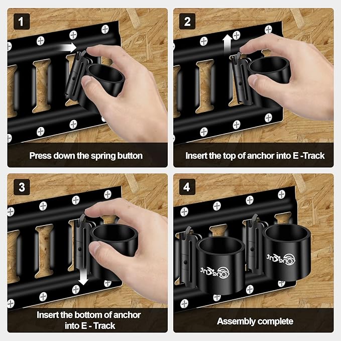 5 Pack E-Track Tool Holders|E Track Accessories