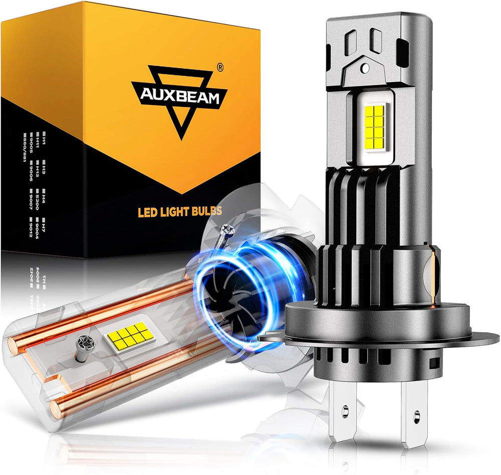 Auxbeam H 7 Powersports Light, 24000LM H 7 Light For Off-Road Use