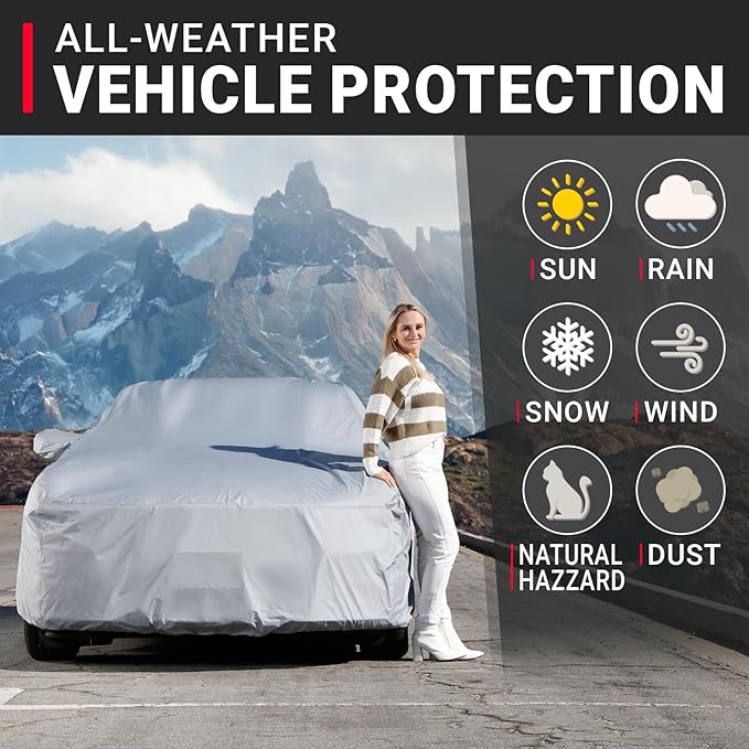 iCarCover Custom Car Cover for 1999-2024 Porsche 911, Waterproof All-Weather