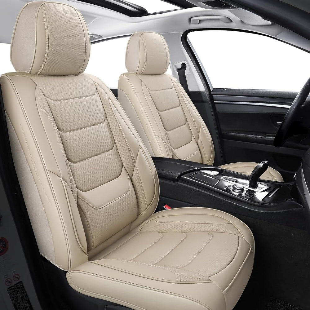 Leather Front Car Seat Covers Automotive Seat Protectors