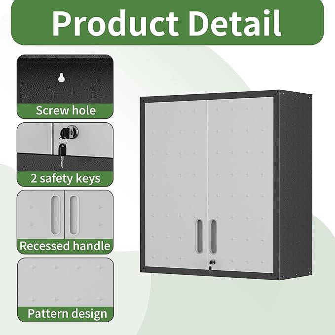 Garage Wall Cabinet, Metal Wall Cabinet