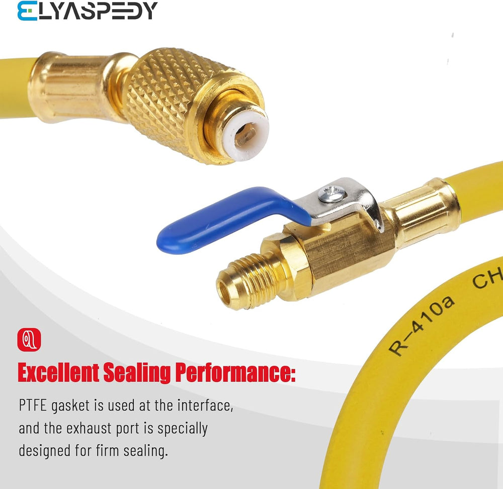 25980 1/4" Internal Diameter FlexFlow and Low Loss Adapter Hoses