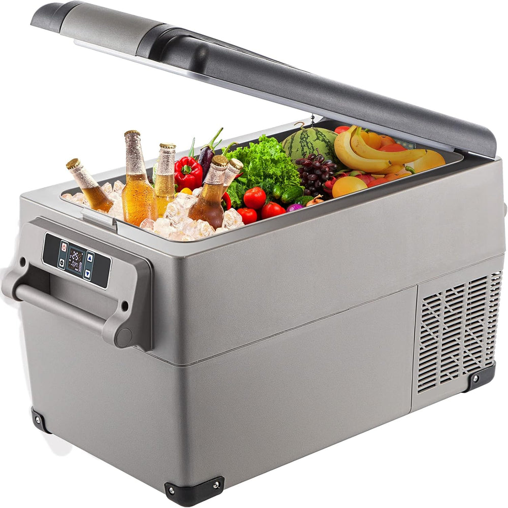 VEVOR CF35 Portable 37 Quart 12 Volt App Control, Car Refrigerator Dual Zone